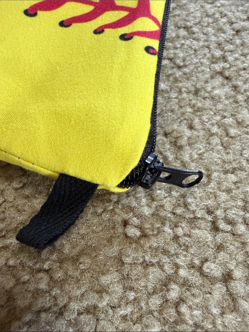 Softball Print Zipper Pouch - Picture 4 of 6